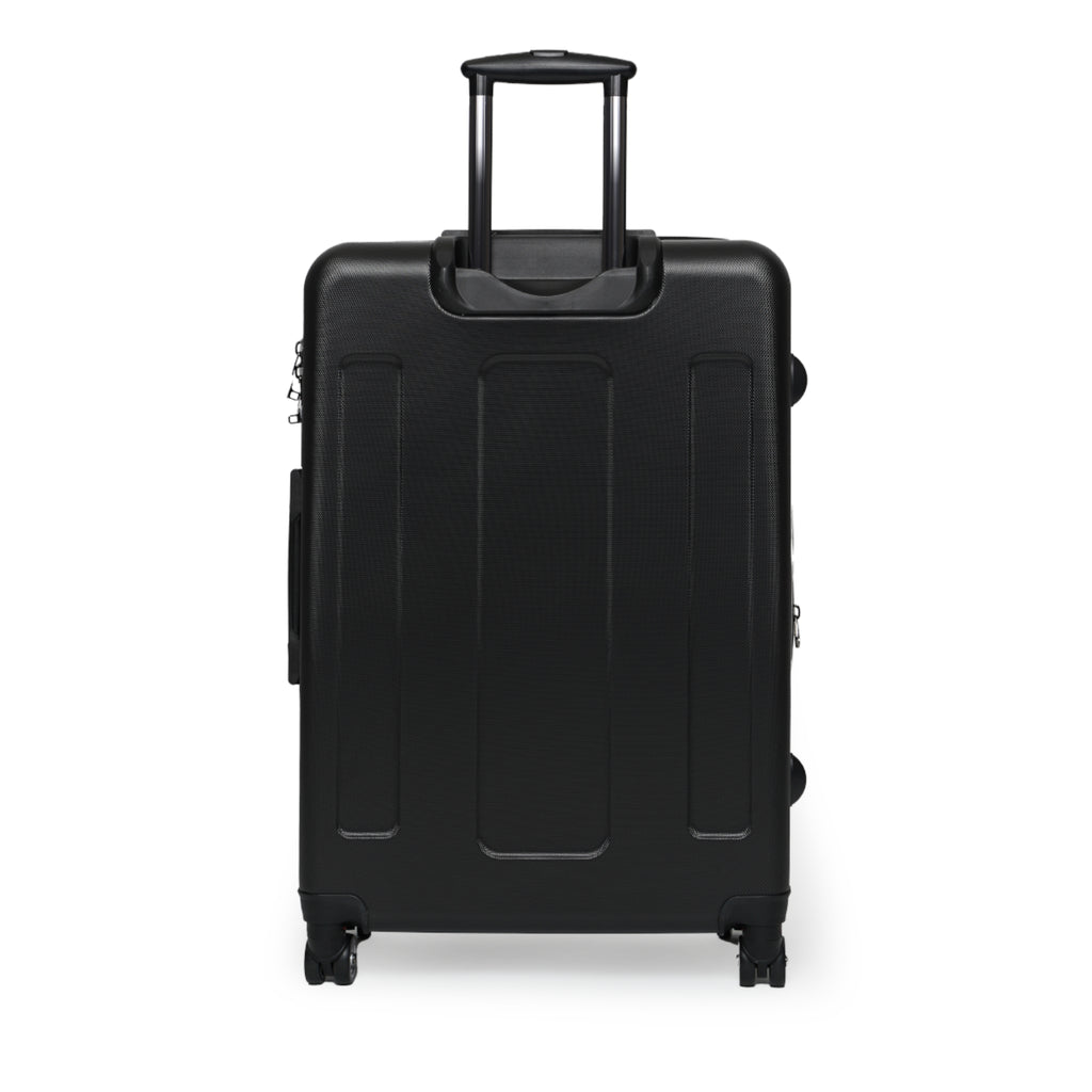 Vintage Steam Locomotive Suitcase | Train Travel Luggage