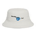 Morning Fuel Coffee Cup Bucket Hat | Steaming Coffee Graphic