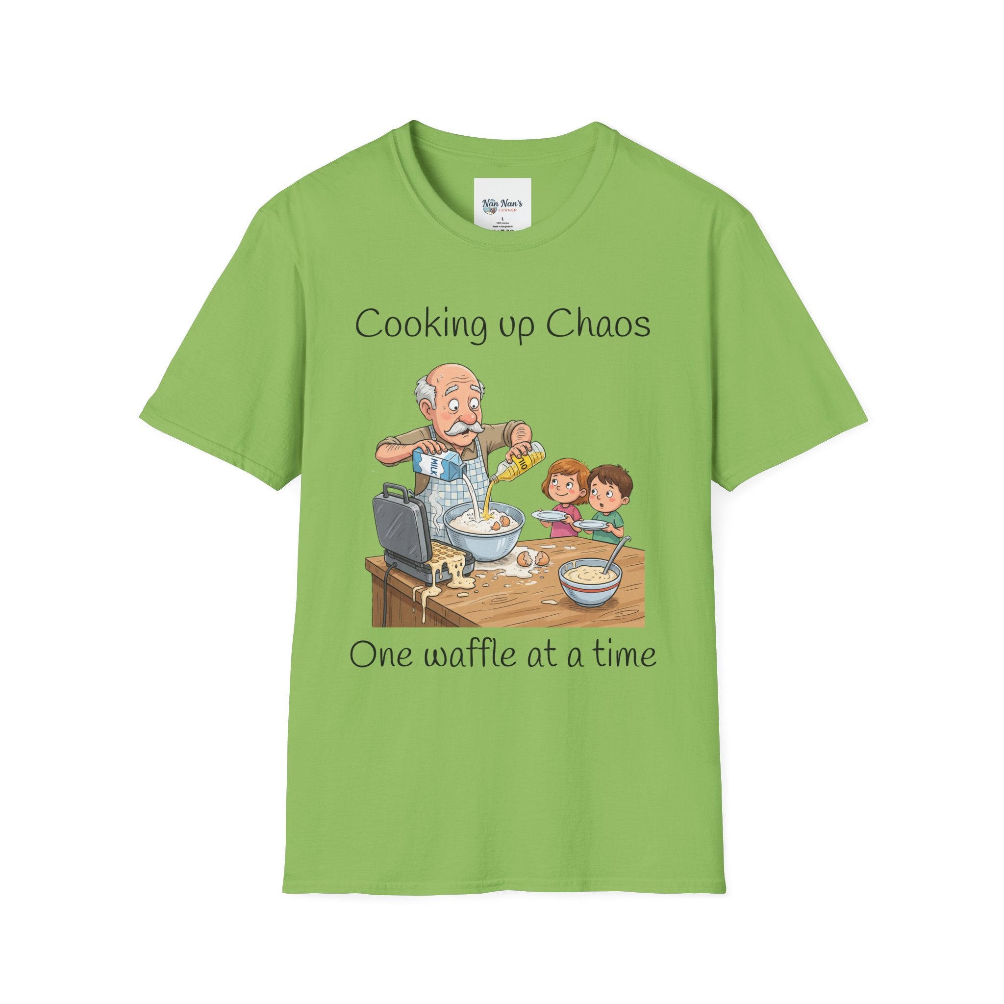 T-Shirt Cooking up Chaos One waffle at a time/ Kitchen Family Humor
