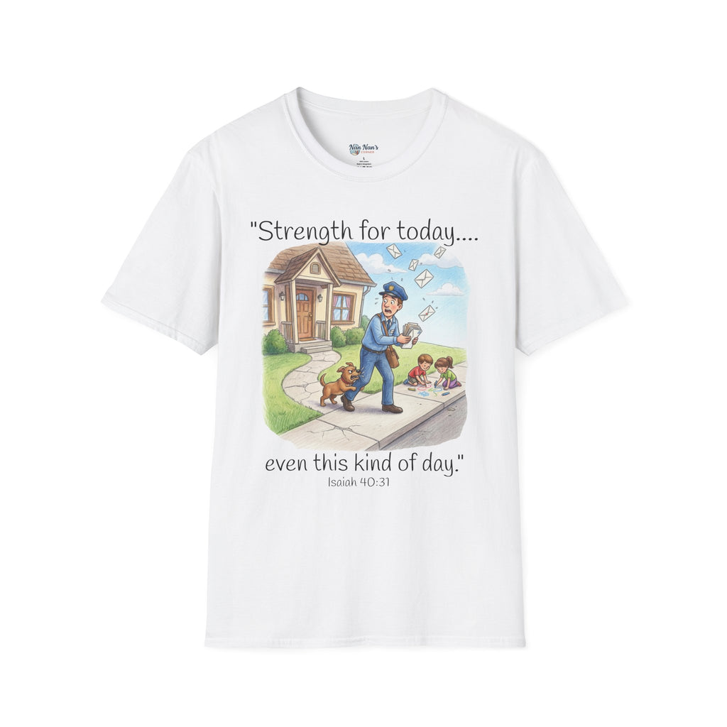 T-Shirt Postal Mail Carrier / Vintage Mailman Illustration Tee