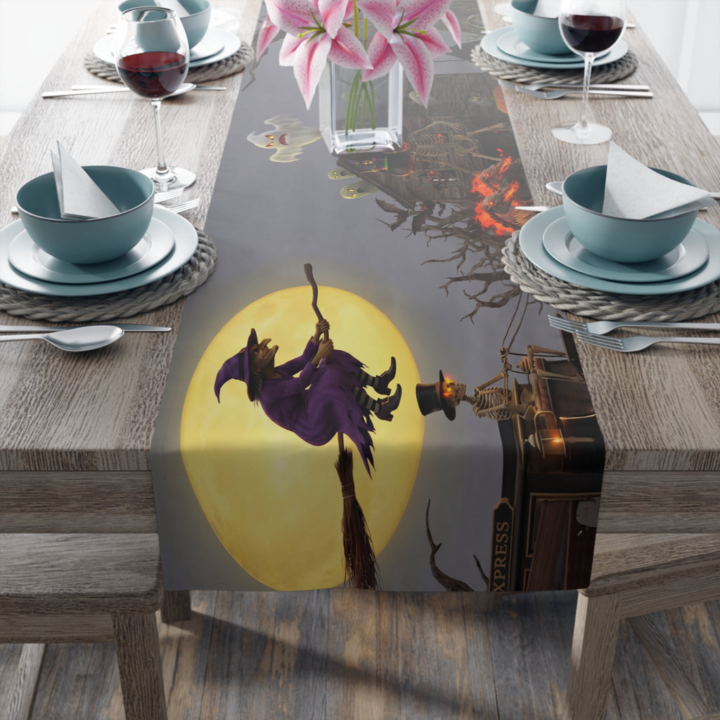 Haunted Halloween/Table Runner (Cotton, Poly)