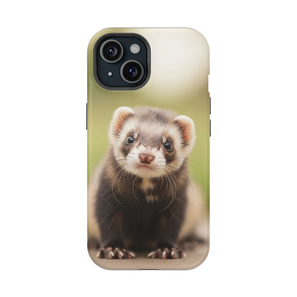 Cute Ferret Portrait Phone Case