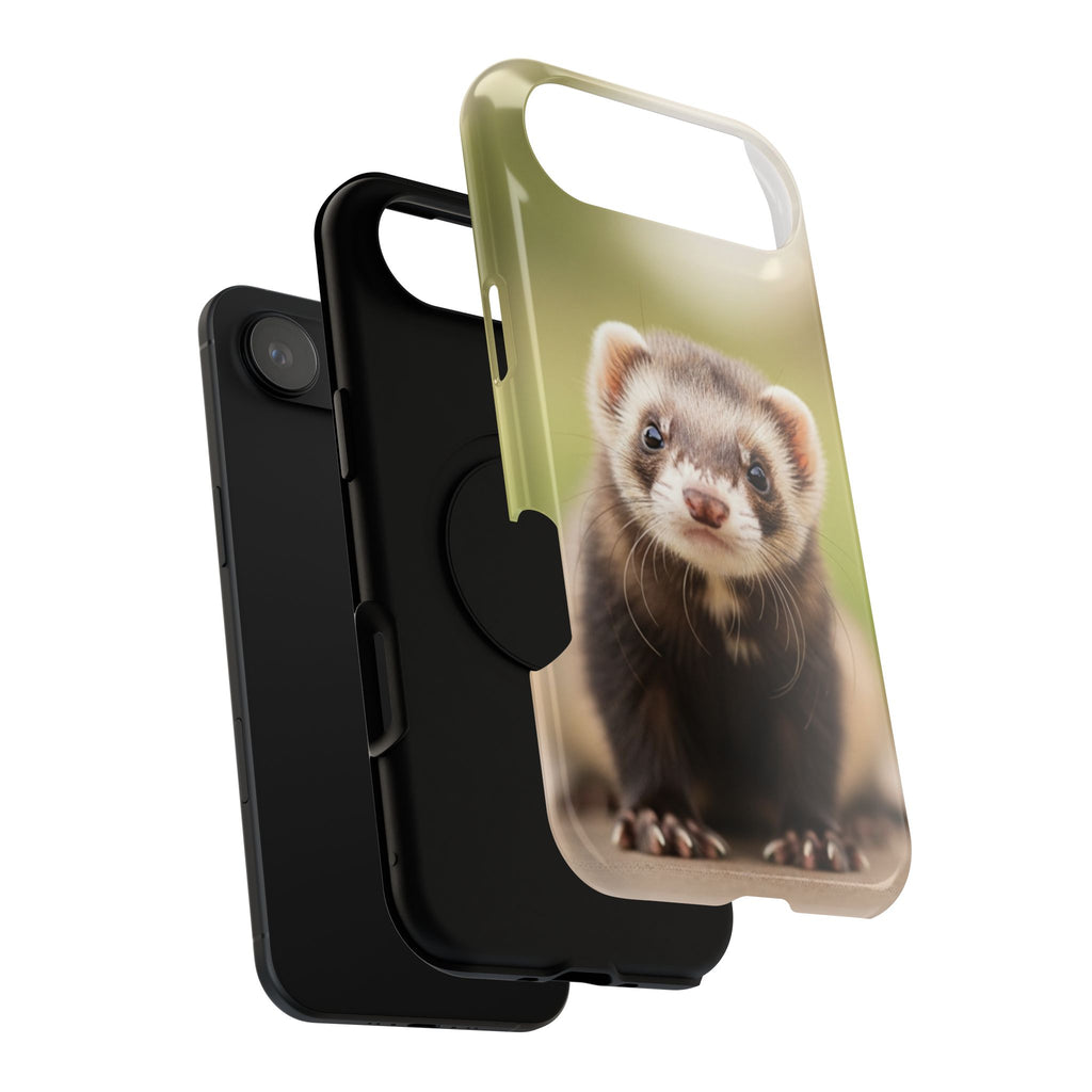 Cute Ferret Portrait Phone Case