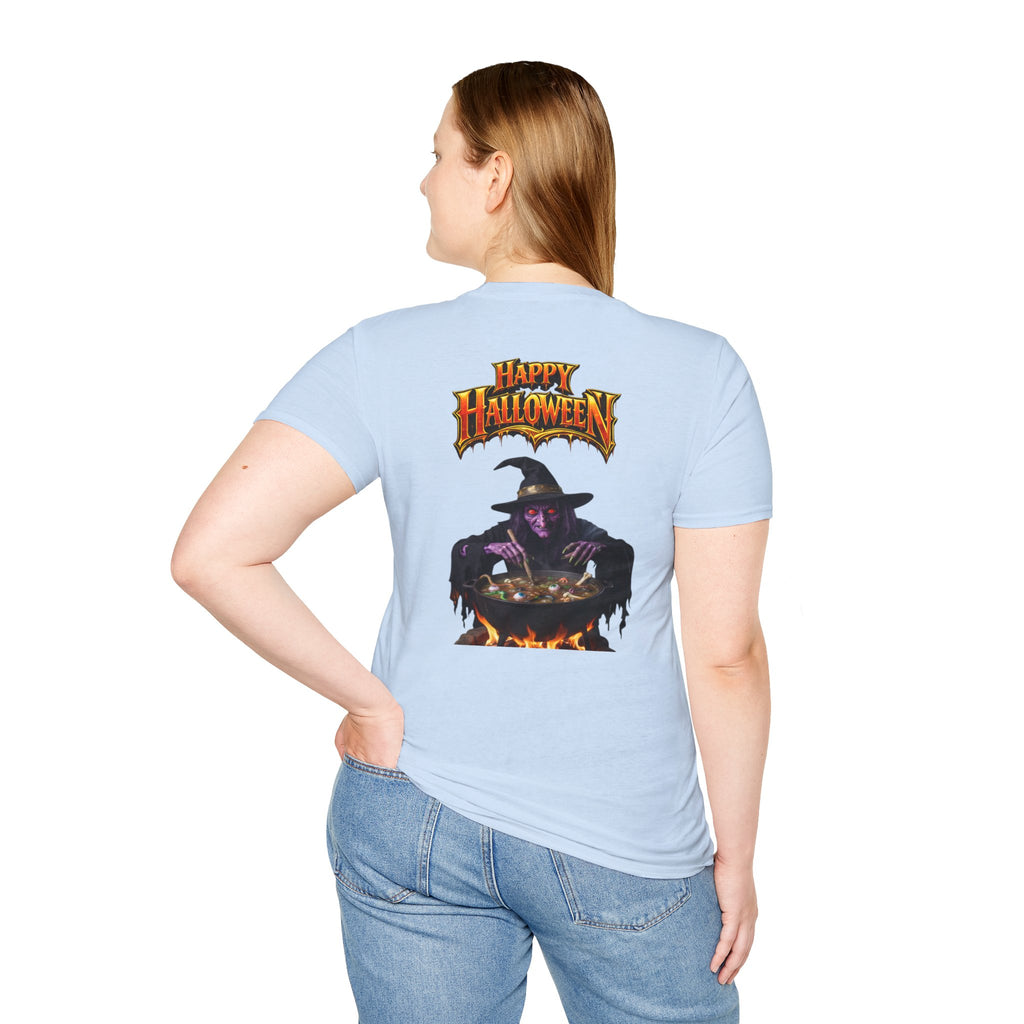 Mirror Mirror on the Wall Witch Illustration T-Shirt