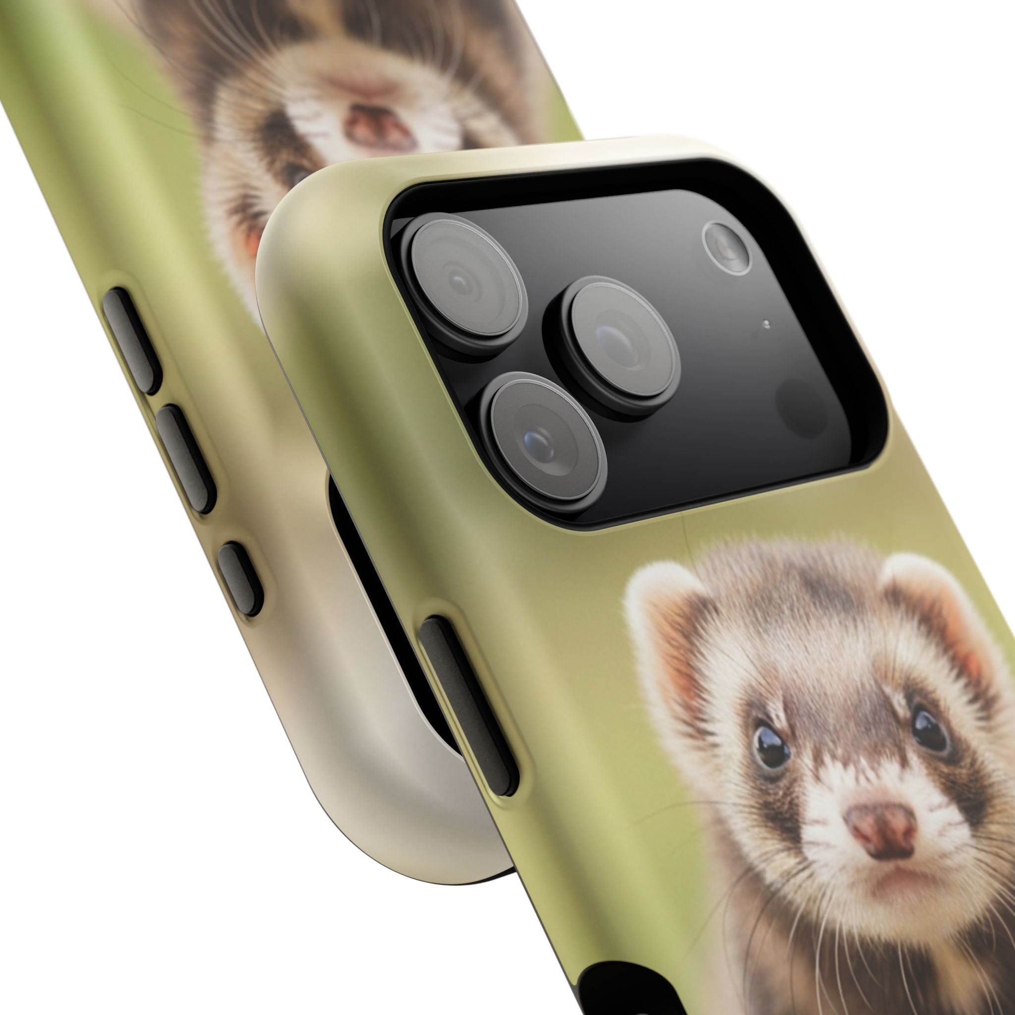 Cute Ferret Portrait Phone Case