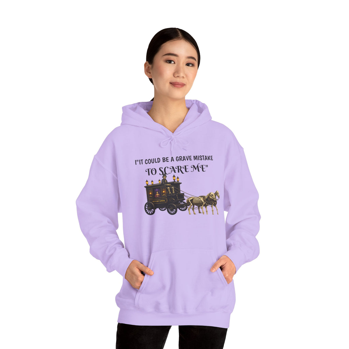Too Scare Me/Unisex Heavy Blend™ Hooded Sweatshirt
