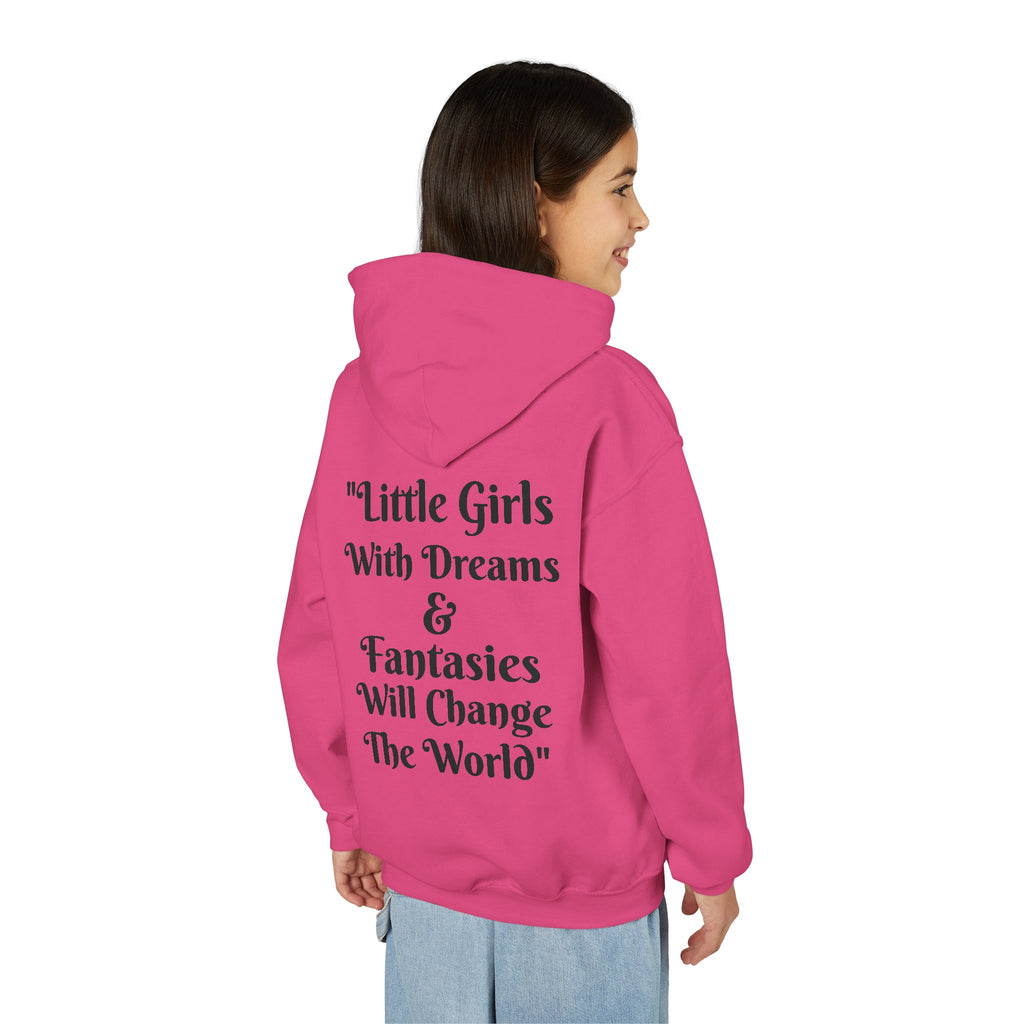 “Little Girls With Dreams & Fantasies  - Kid  magical Hoodie