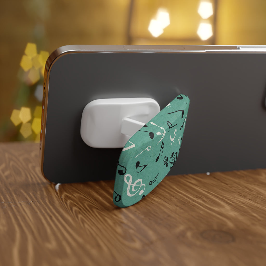 Musical Notes Phone Grip | Click-On Phone Grip