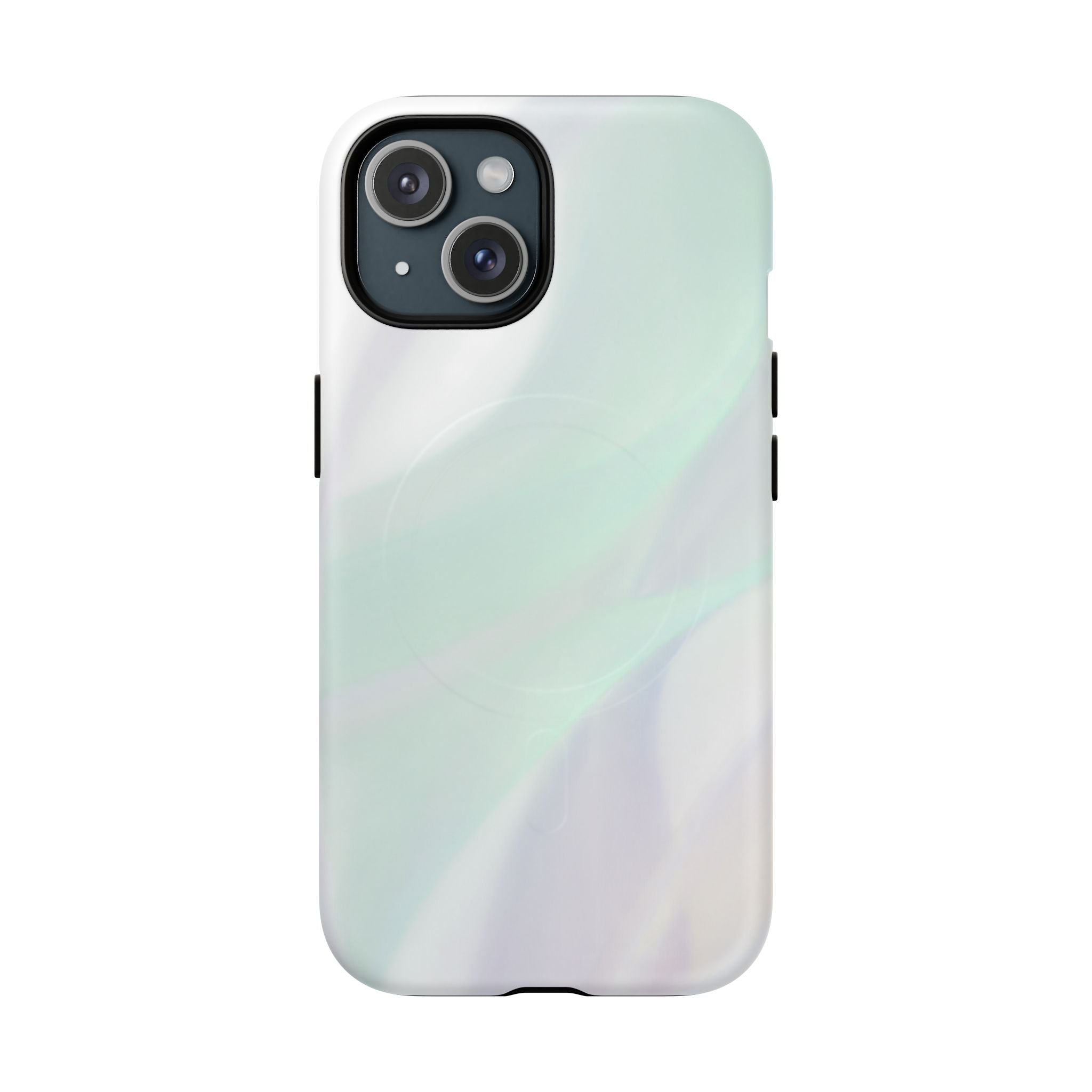 Abstract / Aurora Green Tough Phone Case