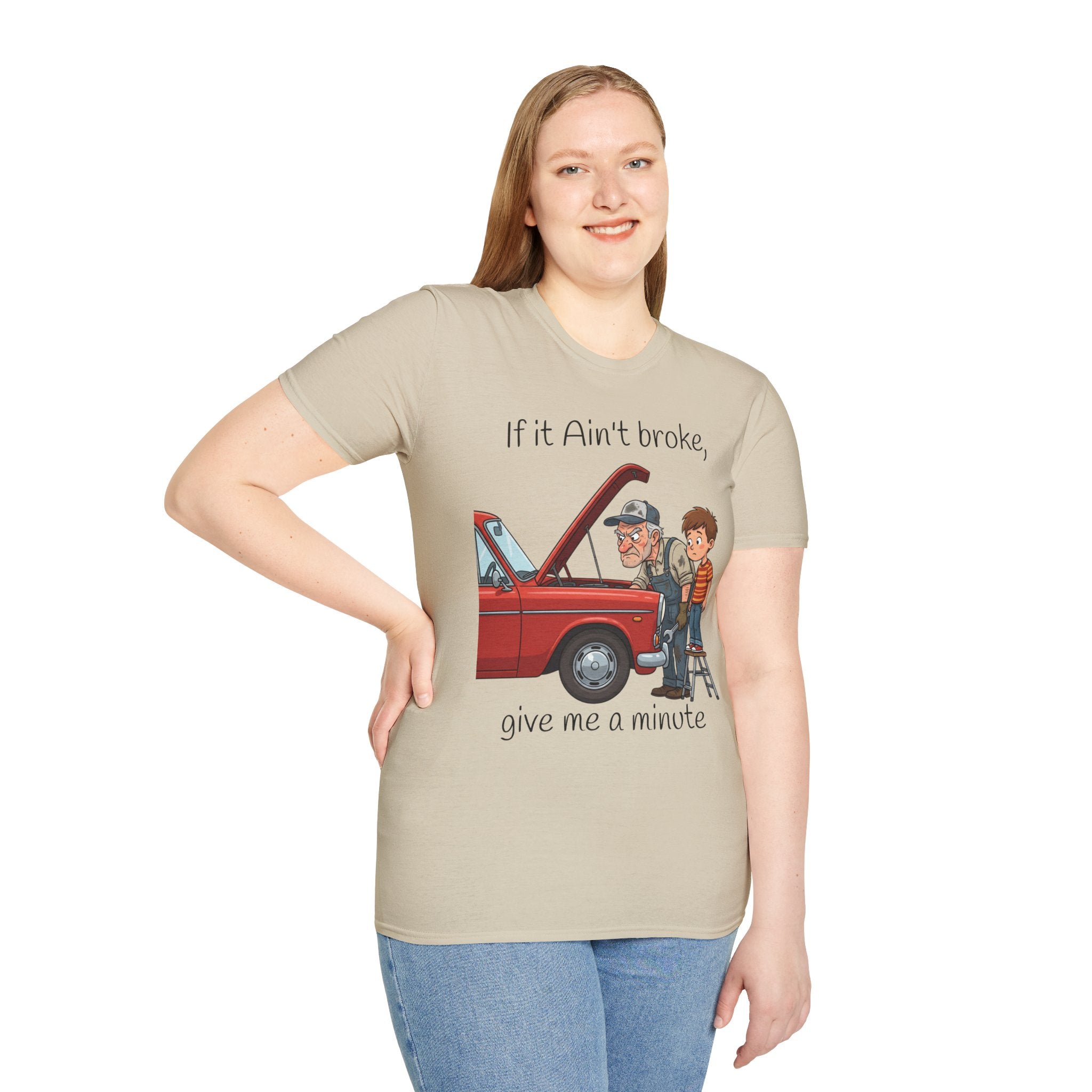 Funny Mechanic Grampa t-shirt/ Vintage Car Repair