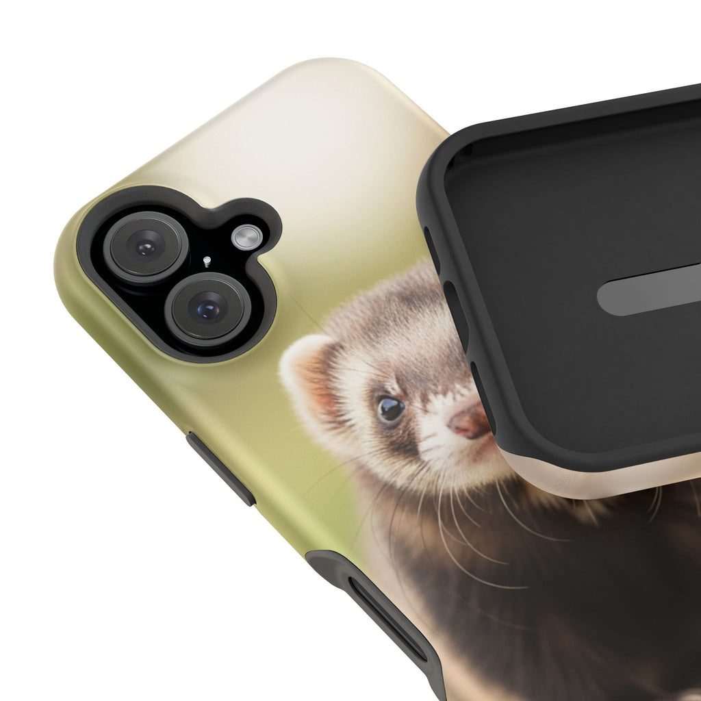 Cute Ferret Portrait Phone Case