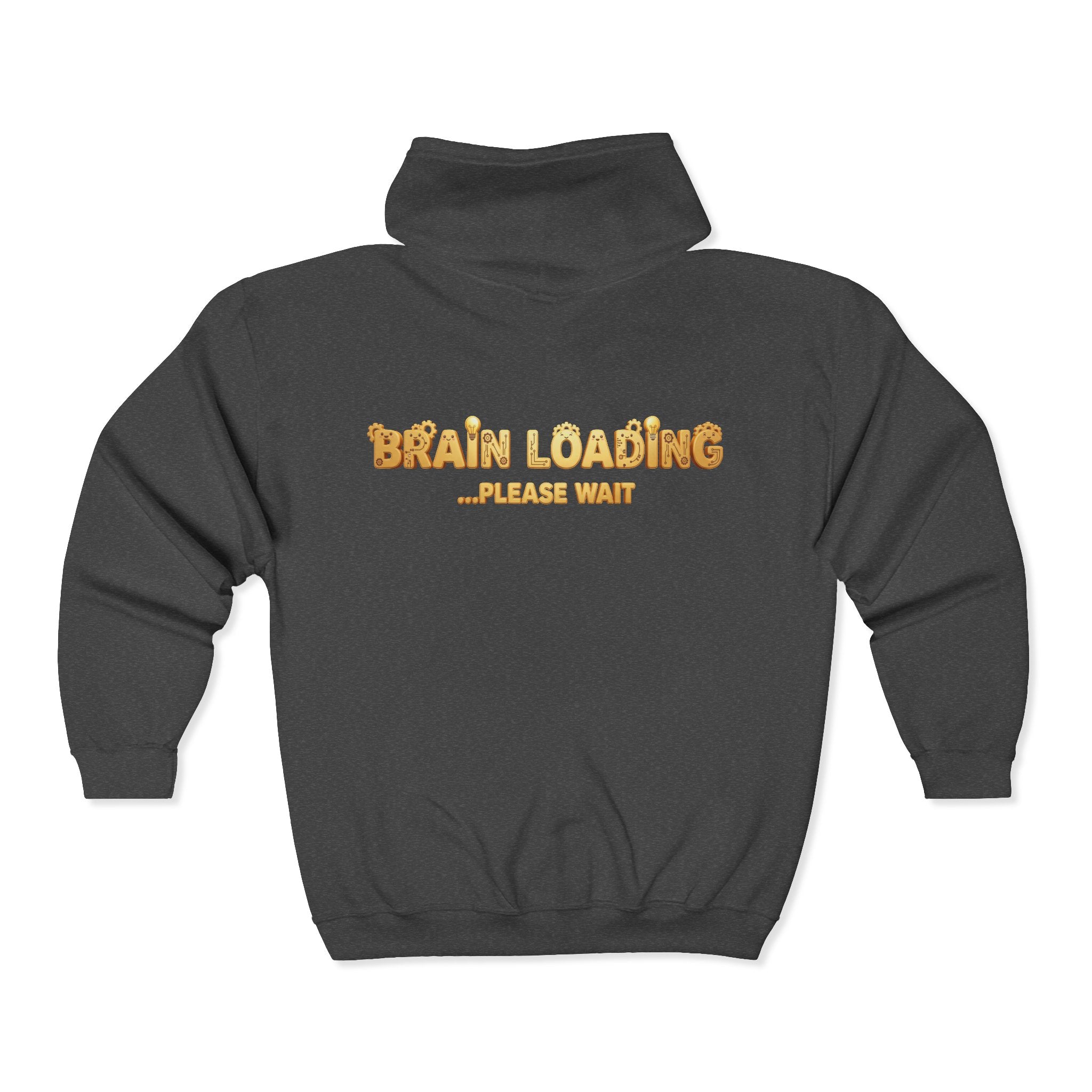Loading Brain Full Zip Hooded Sweatshirt