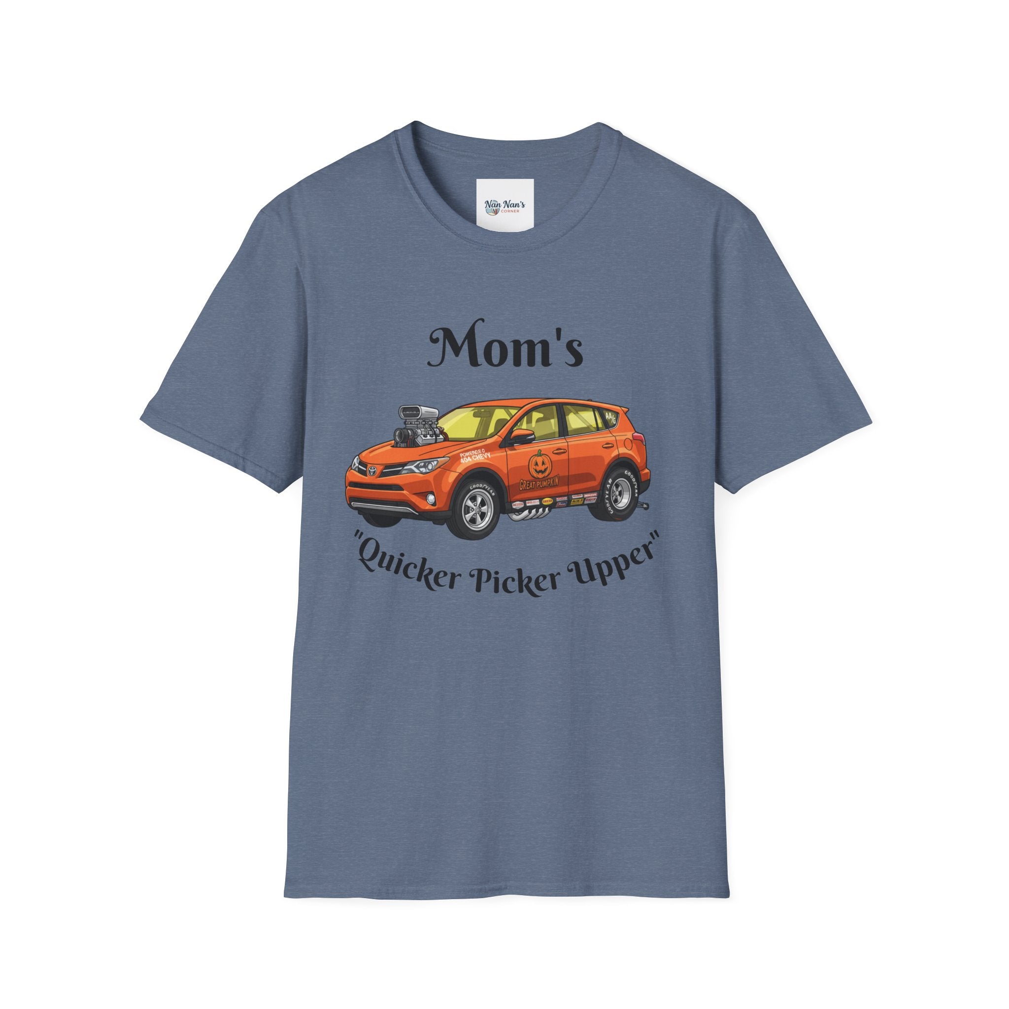Hot Rod T-Shirt / Orange Hot Rod SUV Graphic