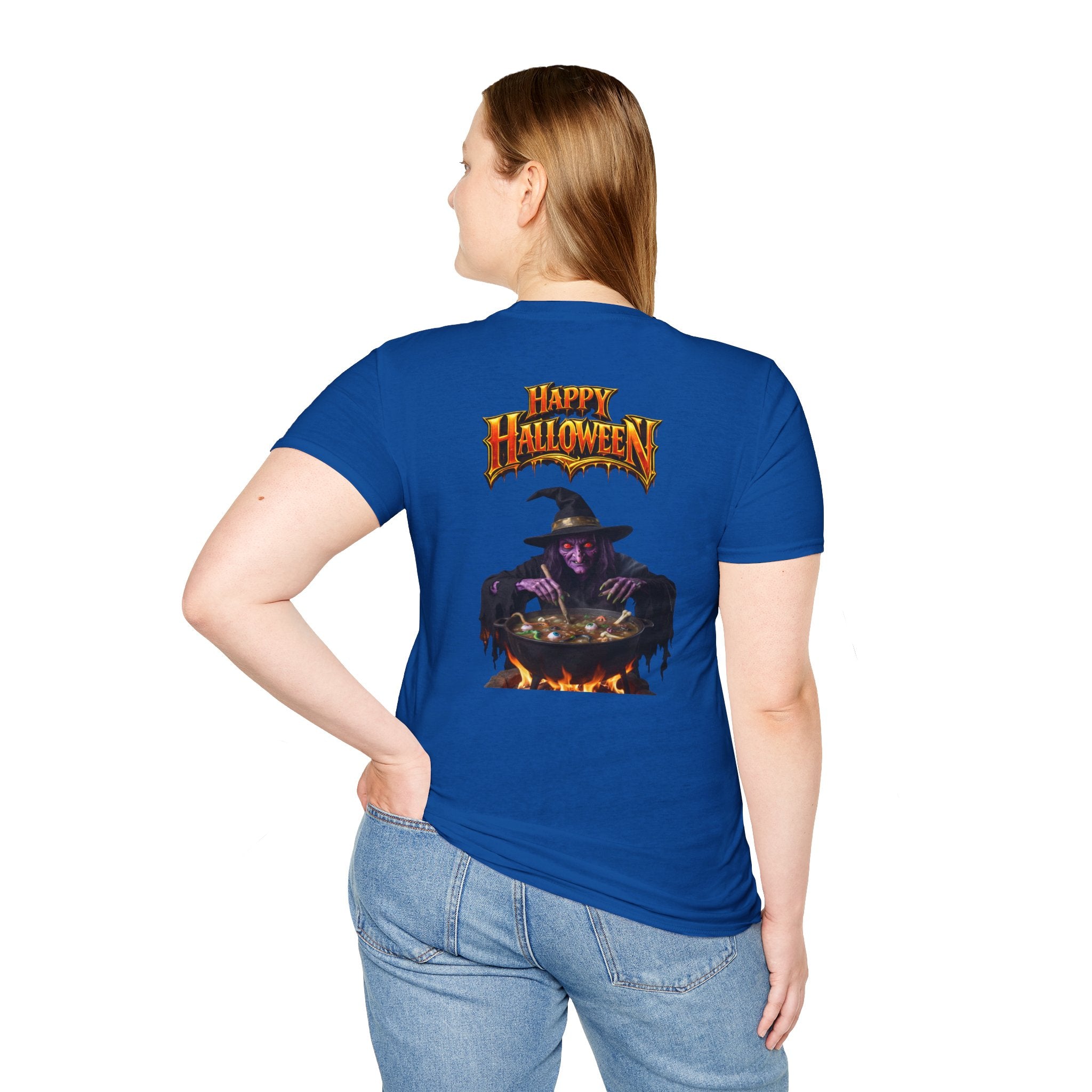 Mirror Mirror on the Wall Witch Illustration T-Shirt