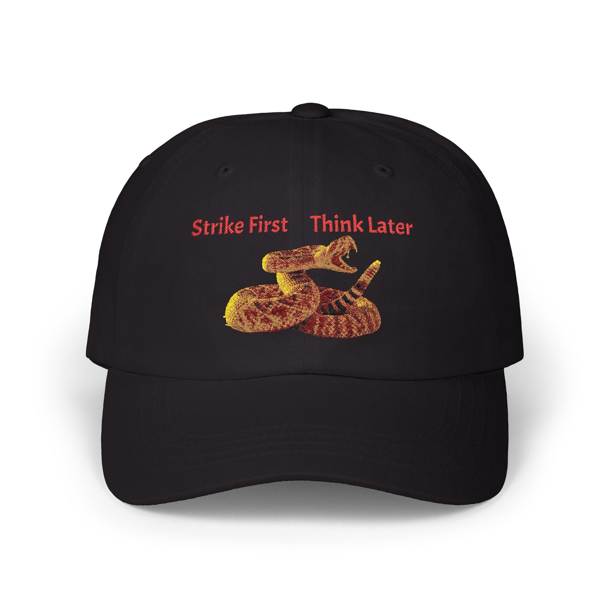 Rattlesnake "Strike First Think Later" Dad Cap