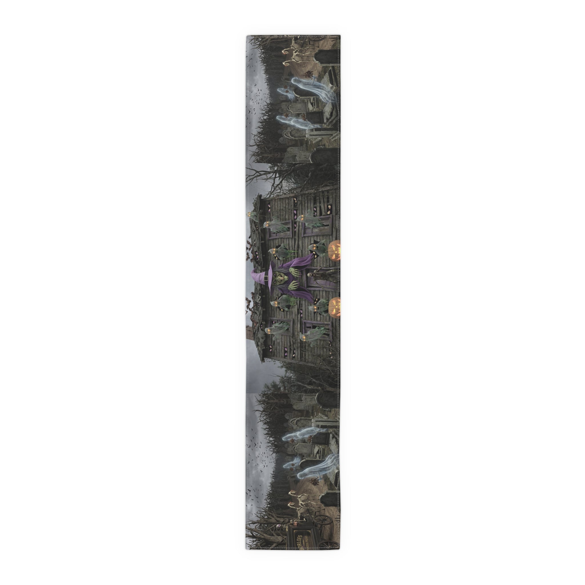 Haunted Mansion/Table Runner (Cotton, Poly)