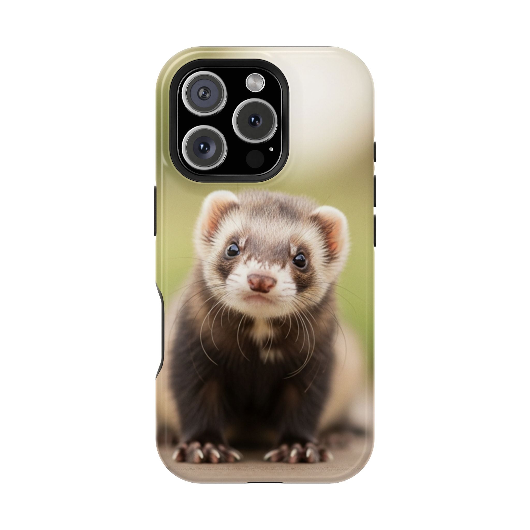 Cute Ferret Portrait Phone Case