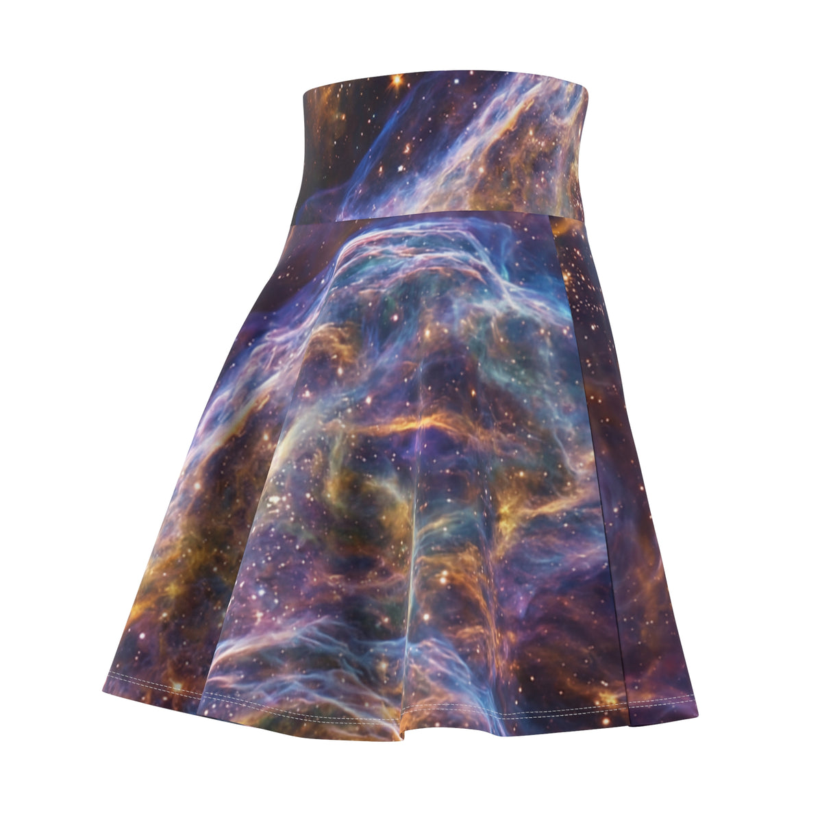 Galaxy Nebula Cosmic Stars Skater Skirt