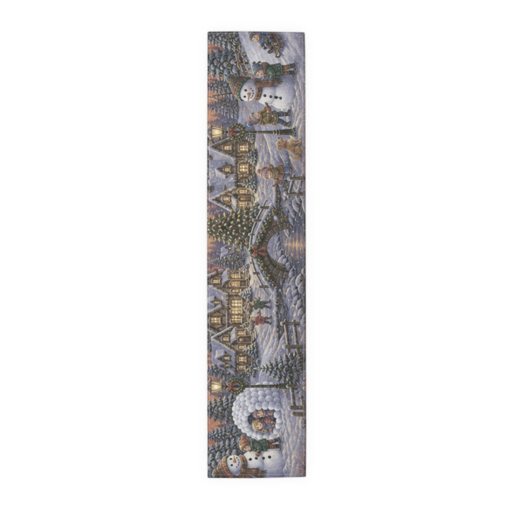 Winter Wonderland Table Runner | Holiday Table Decor