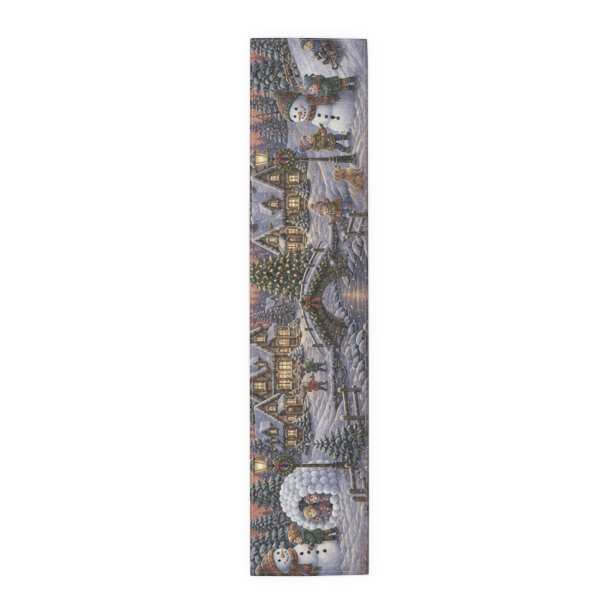 Winter Wonderland Table Runner | Holiday Table Decor