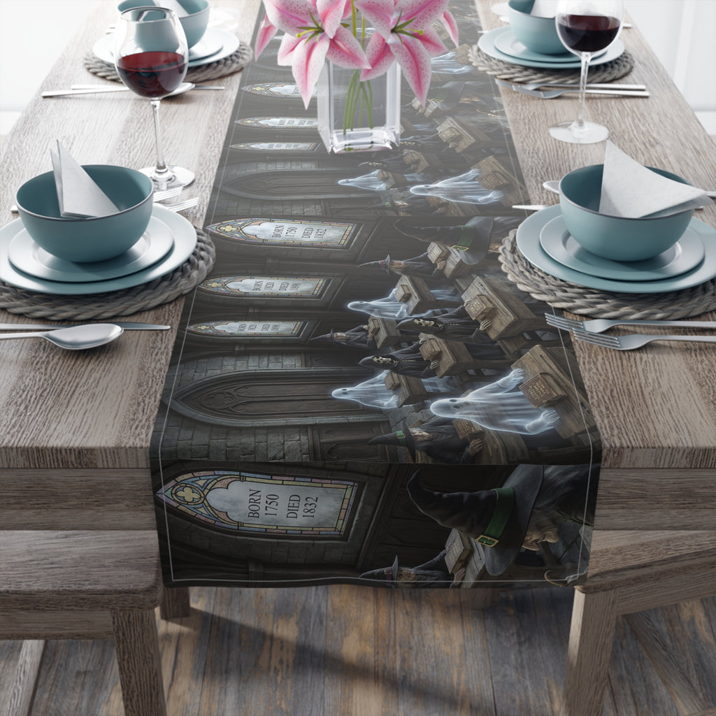 Witchey School Table Runner (Cotton, Poly)