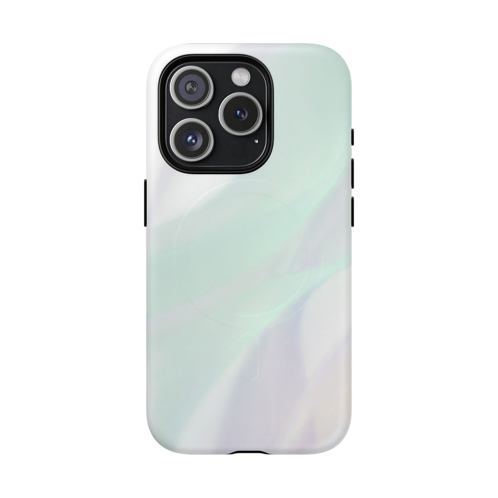 Abstract / Aurora Green Tough Phone Case