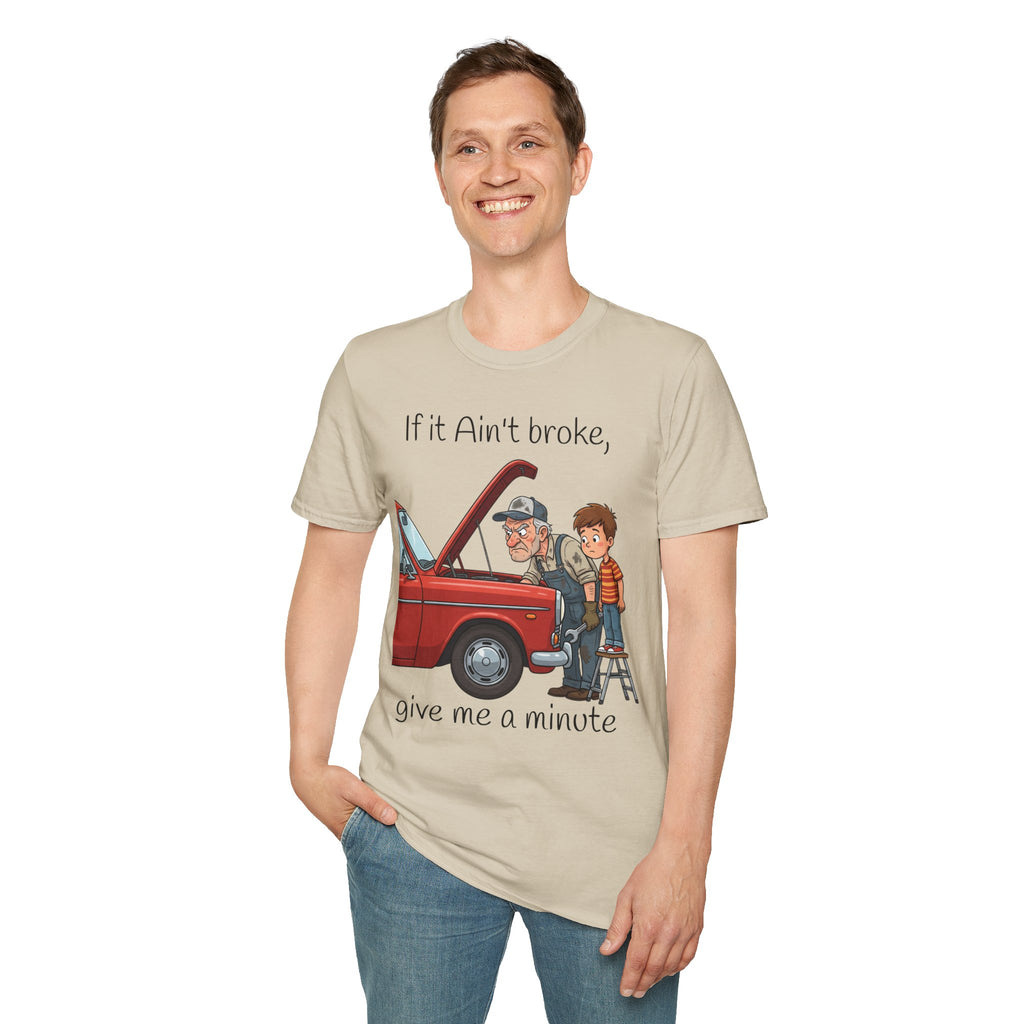 Funny Mechanic Grampa t-shirt/ Vintage Car Repair