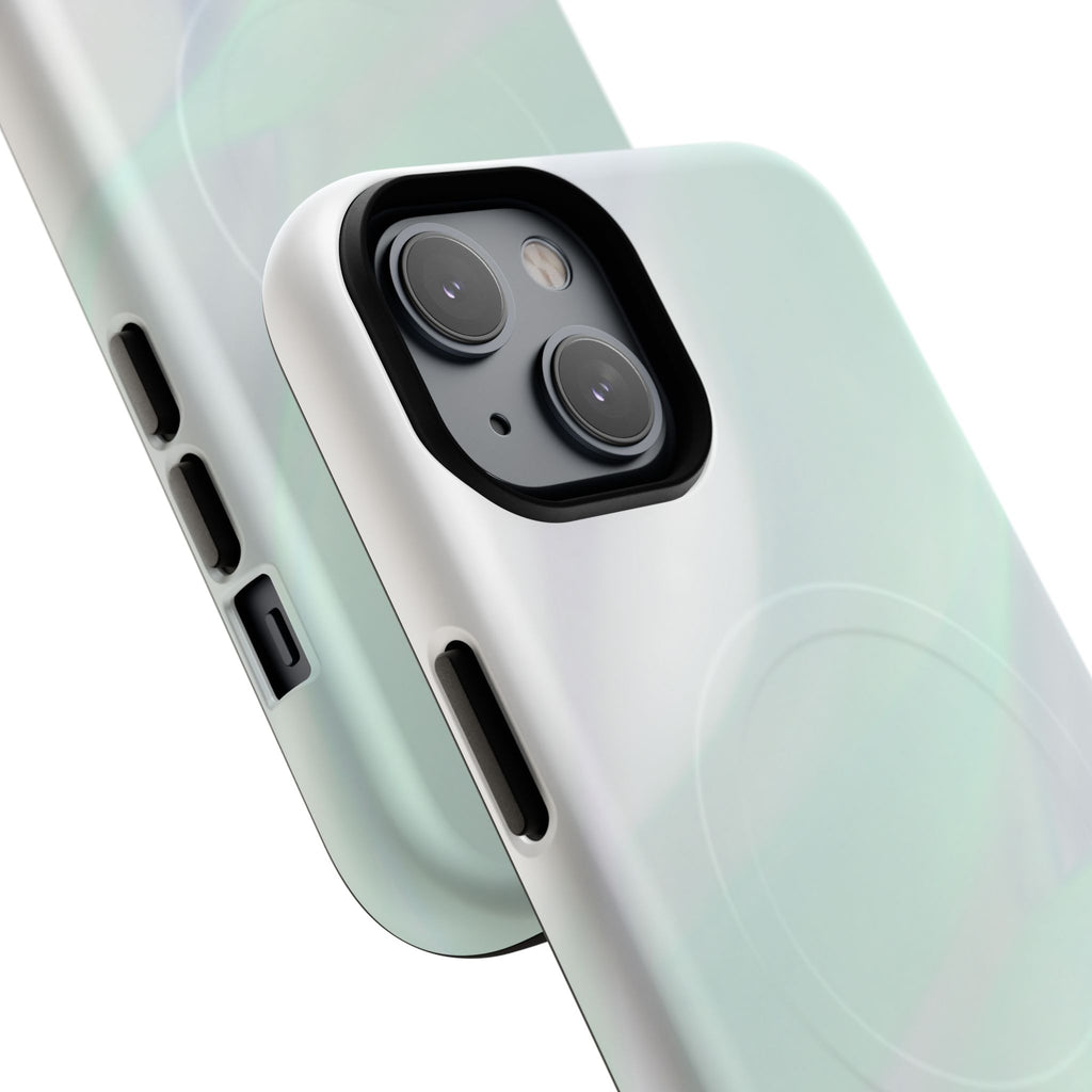 Abstract / Aurora Green Tough Phone Case