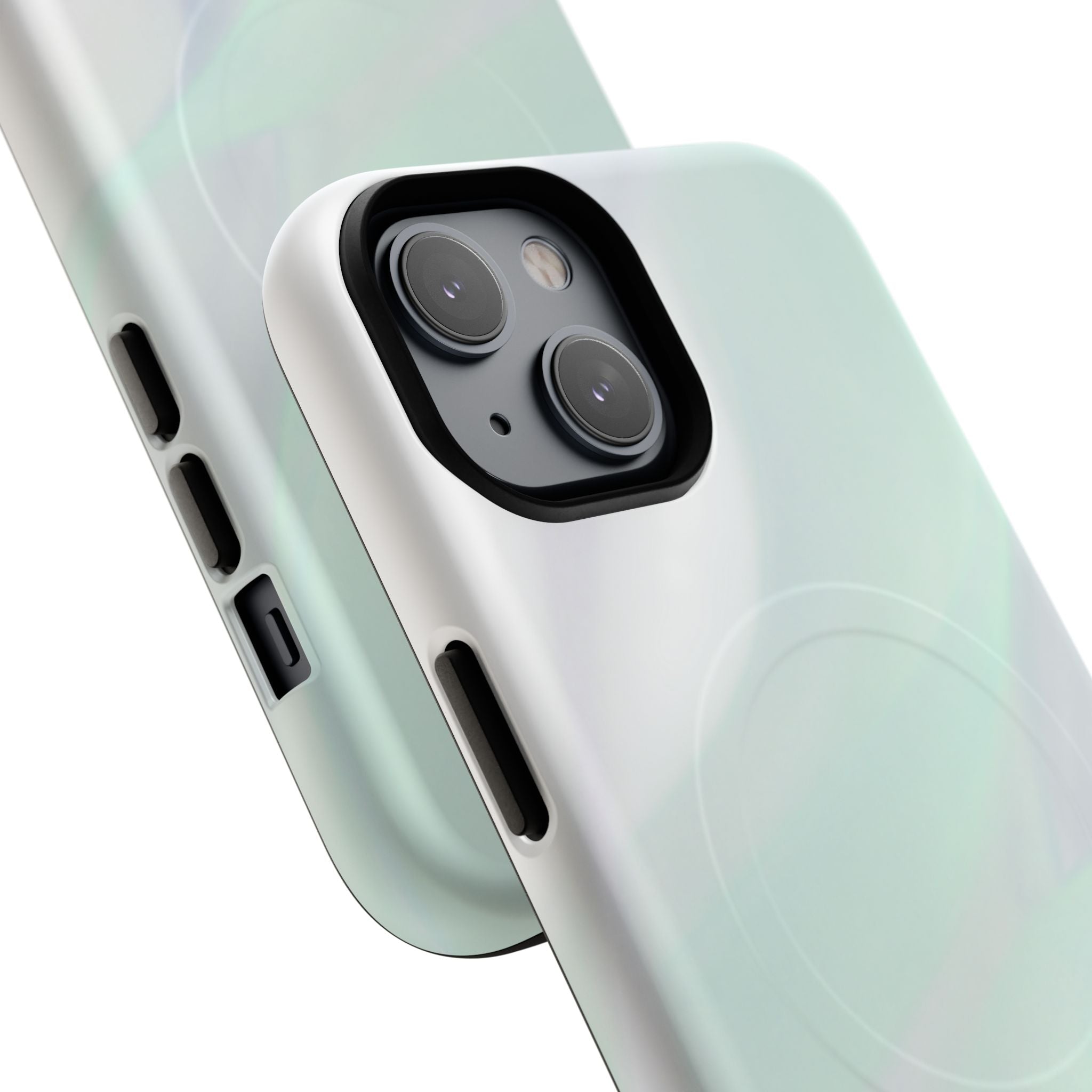 Abstract / Aurora Green Tough Phone Case