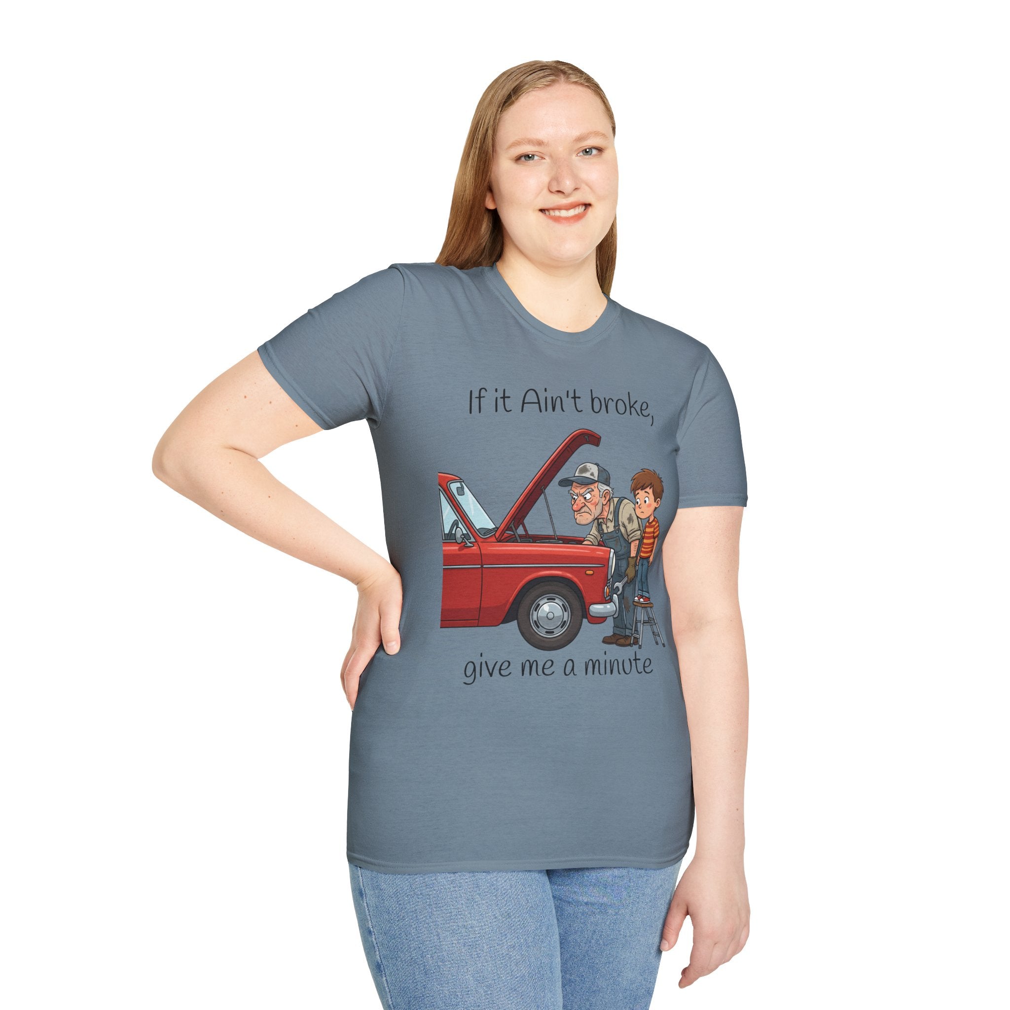 Funny Mechanic Grampa t-shirt/ Vintage Car Repair