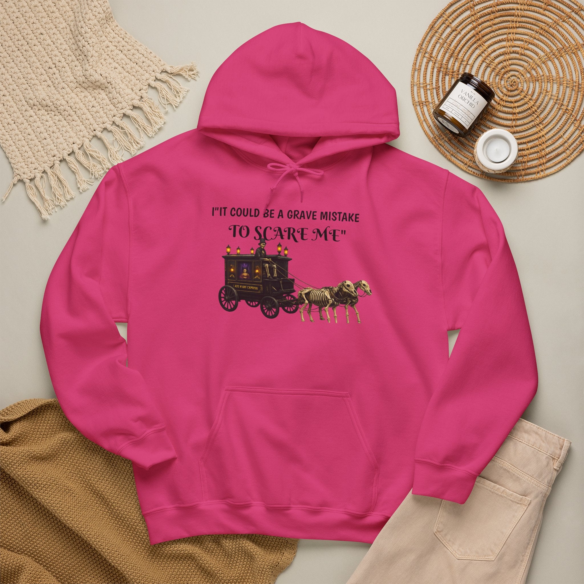 Too Scare Me/Unisex Heavy Blend™ Hooded Sweatshirt