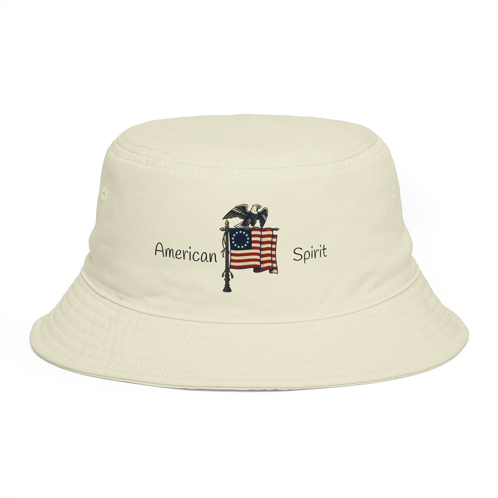 American Spirit American Eagle Civil War Flag Bucket Hat