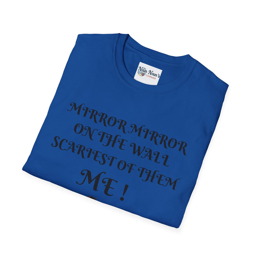 Mirror Mirror on the Wall Witch Illustration T-Shirt