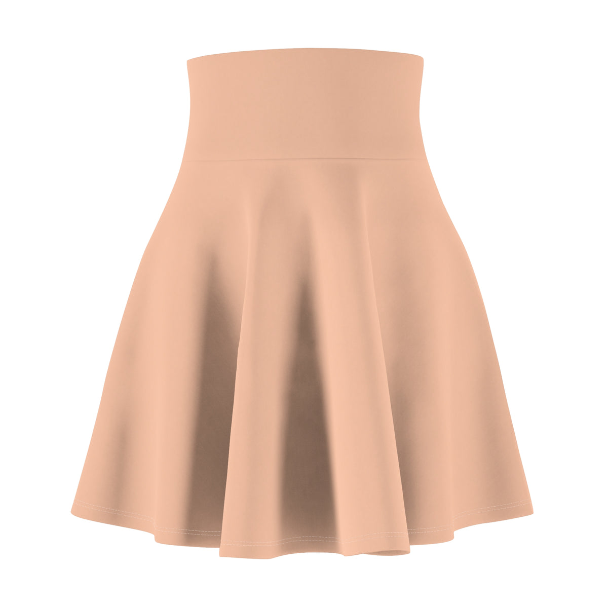 Solid Blush Skater Skirt