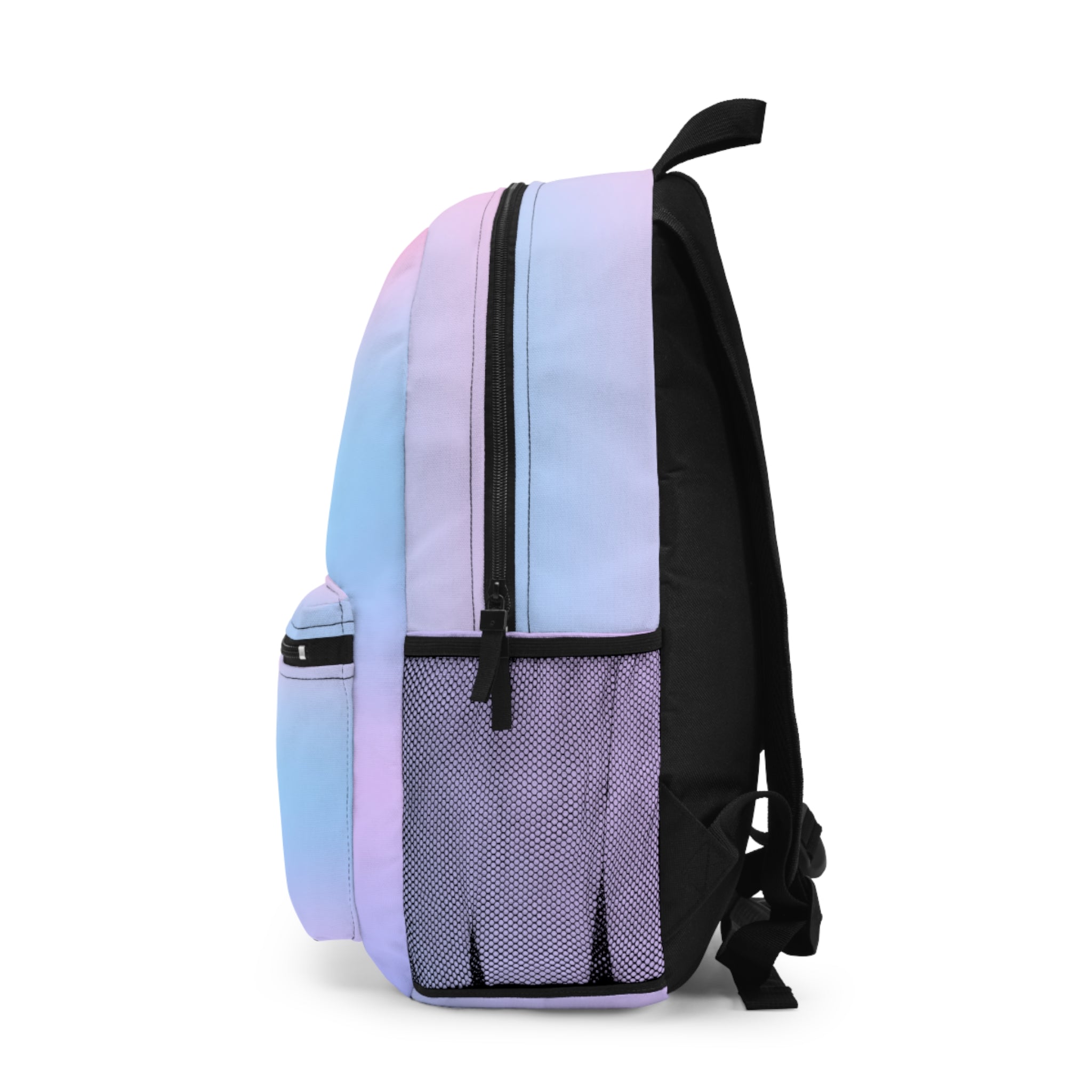 Pastel Ombre Backpack | Pink Blue Gradient School Bag