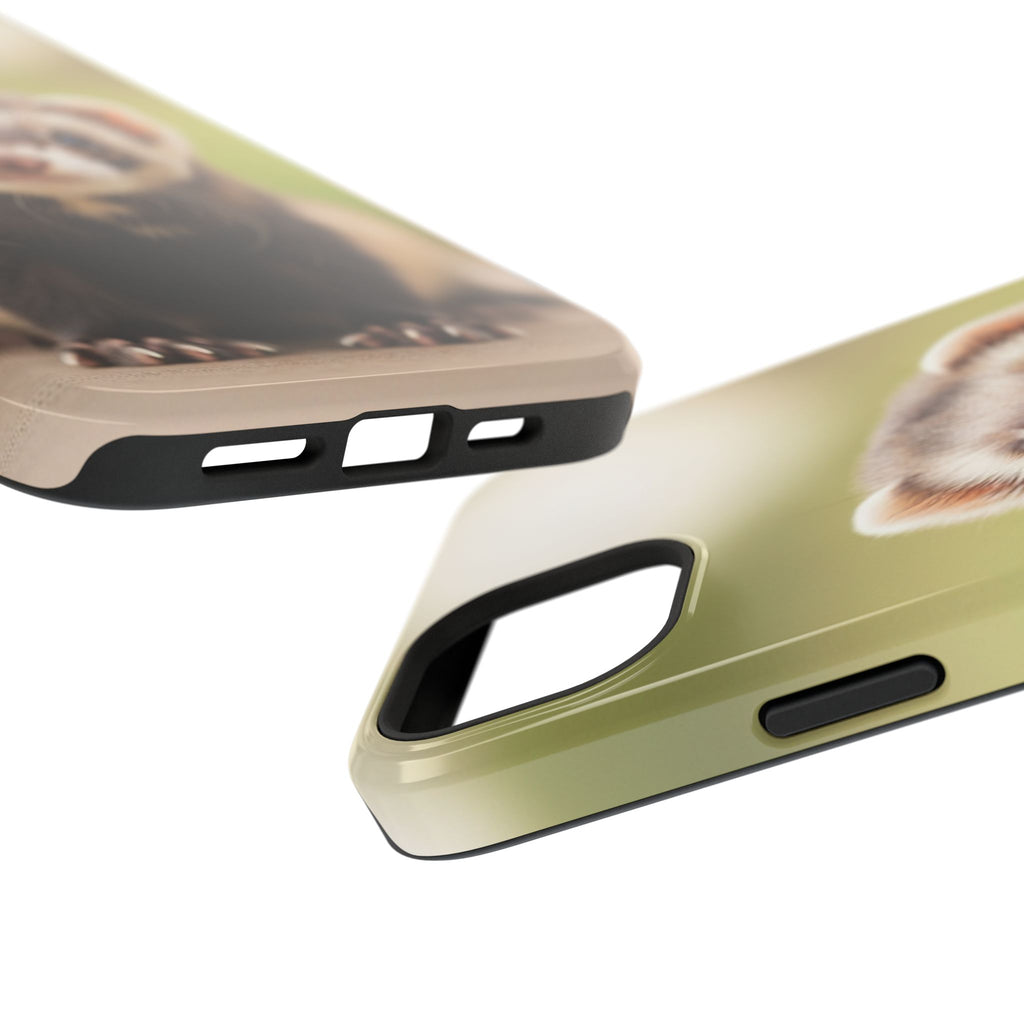 Cute Ferret Portrait Phone Case