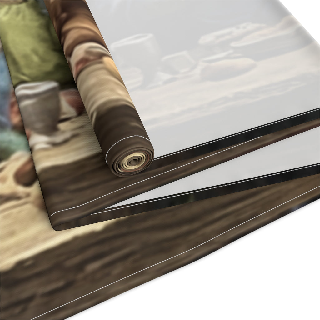 The Last Supper Table Runner | Religious Christian Dining Decor