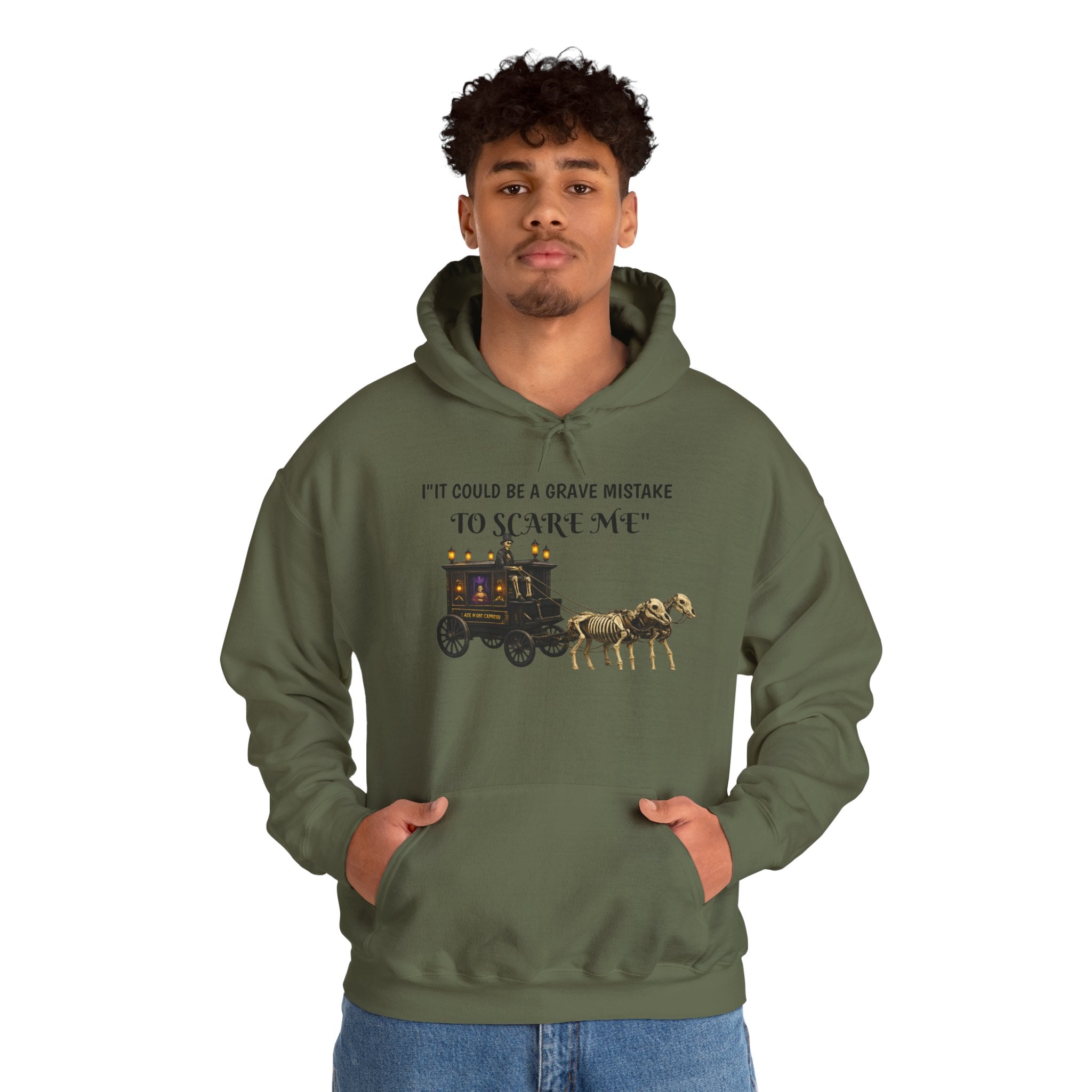 Too Scare Me/Unisex Heavy Blend™ Hooded Sweatshirt