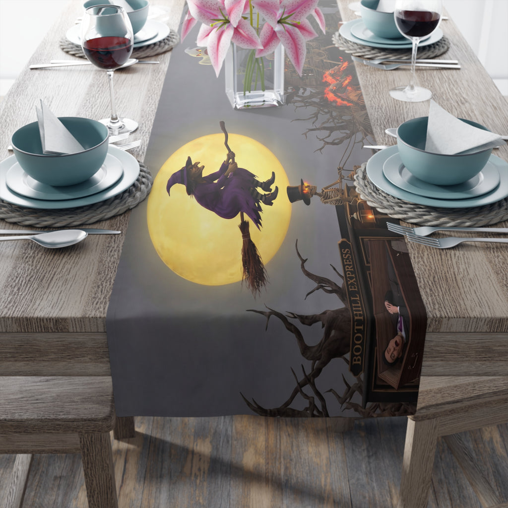 Haunted Halloween/Table Runner (Cotton, Poly)