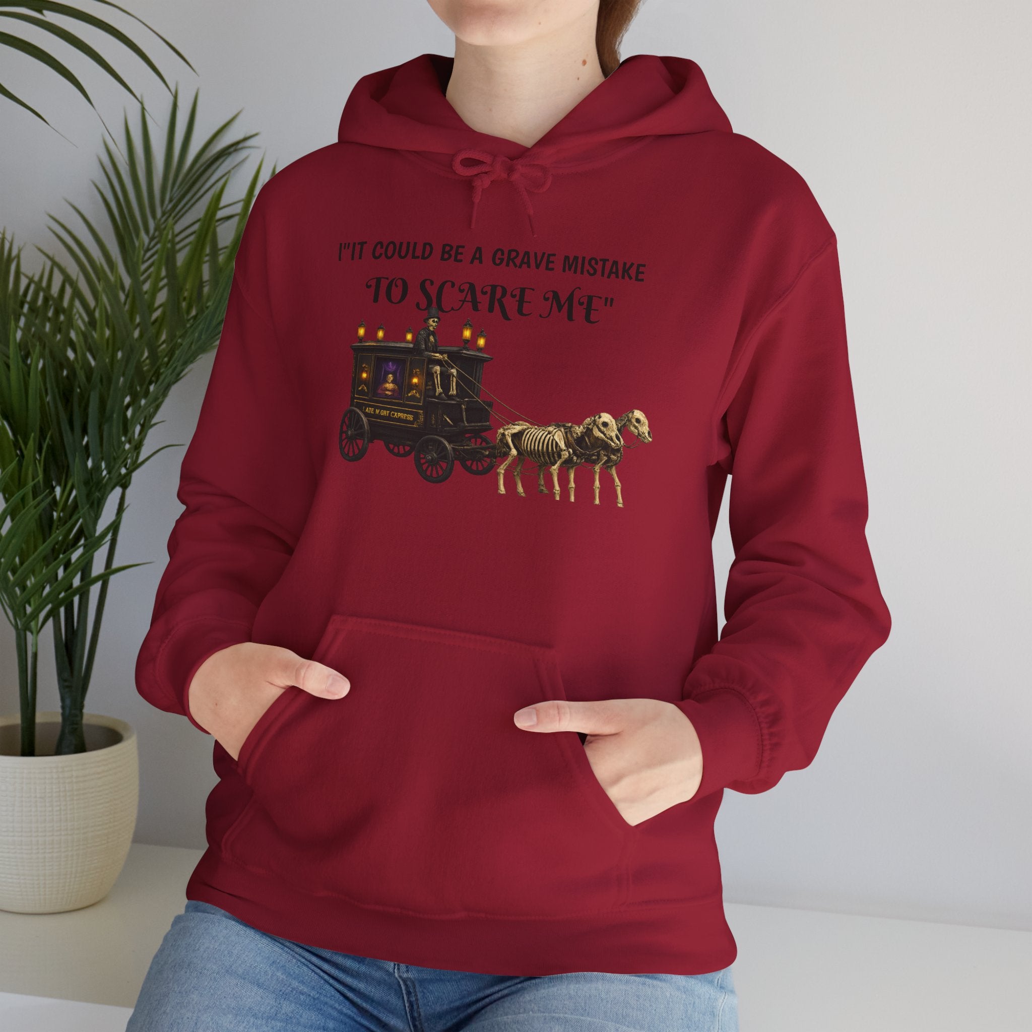 Too Scare Me/Unisex Heavy Blend™ Hooded Sweatshirt