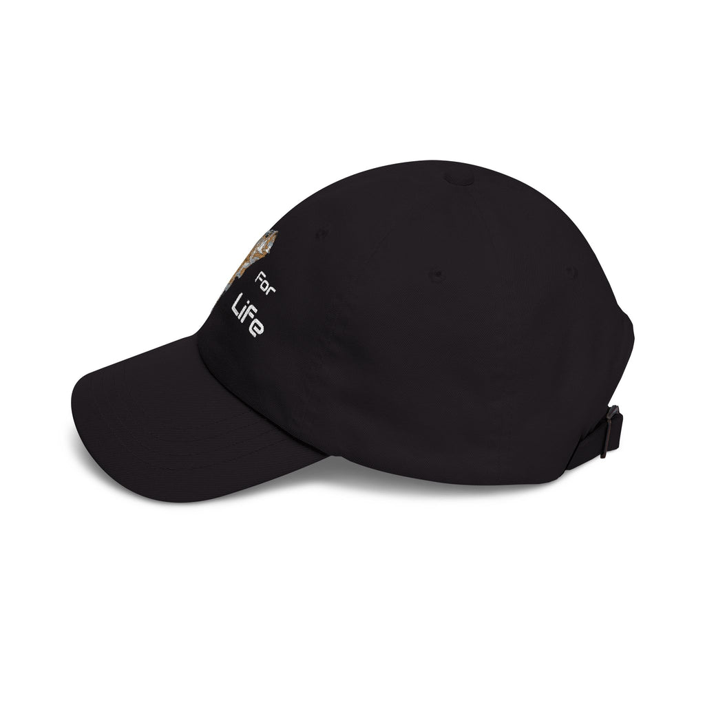 Hooked For Life Fishing Dad Cap | Baseball Hat