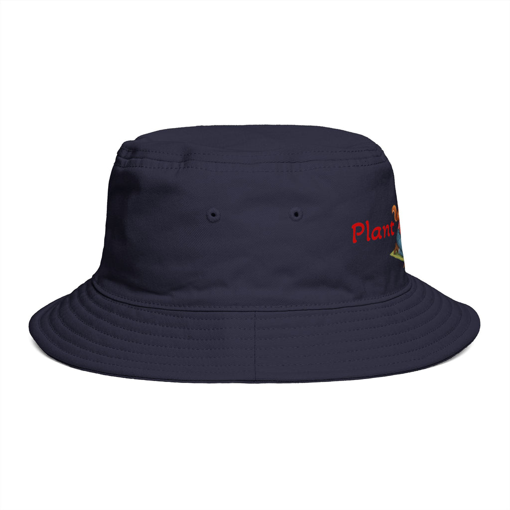 Plant Lady bucket hat | lady planting flowers floral gardening design