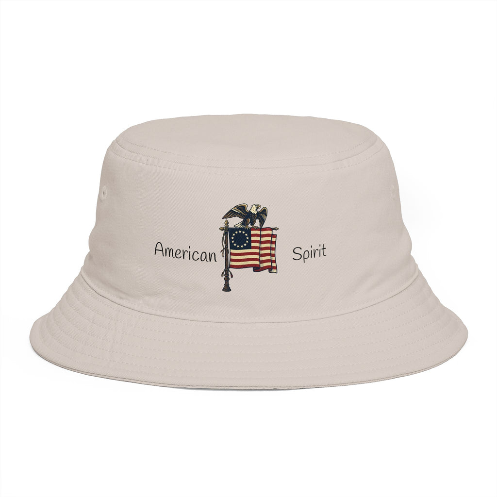 American Spirit American Eagle Civil War Flag Bucket Hat