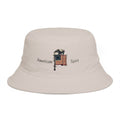 American Spirit American Eagle Civil War Flag Bucket Hat