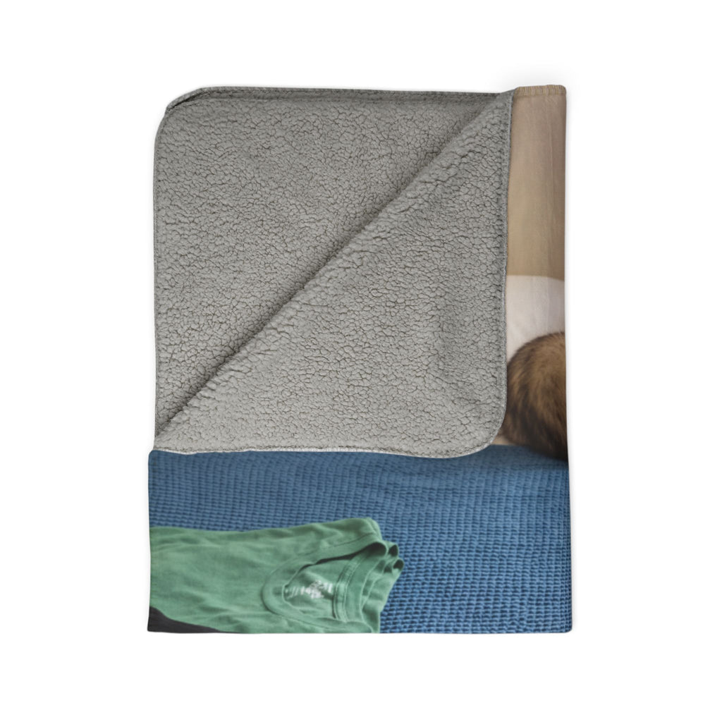 Funny Ferrets /Fleece Sherpa Blanket