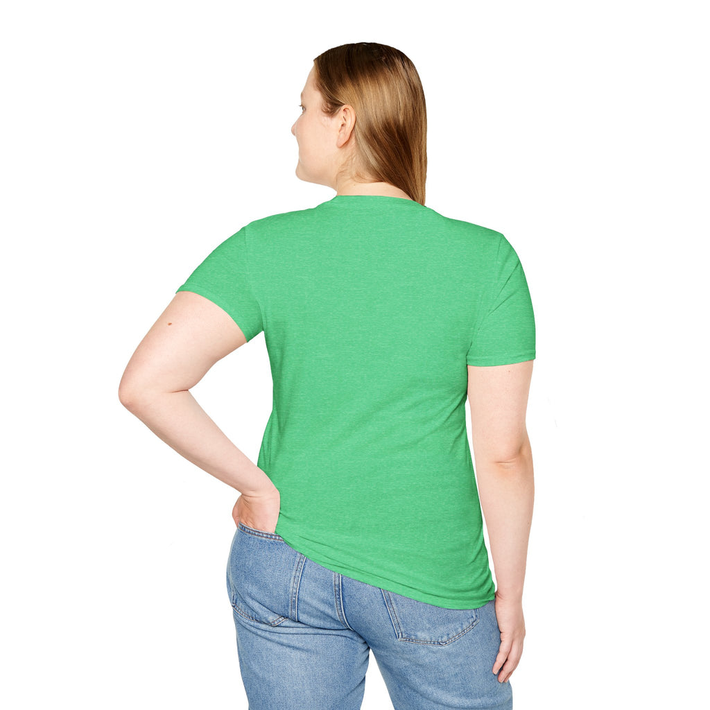 T‑Shirt – "She’s not delivering mail, she’s delivering a little wind" Cute Postal Worker Illustration Tee