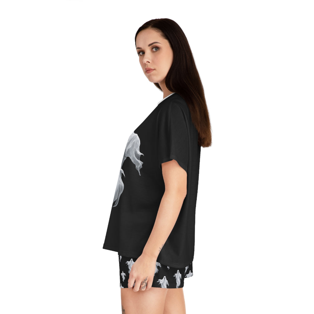 Floating Ghost Pajama Set | Women's Short Pajama Set