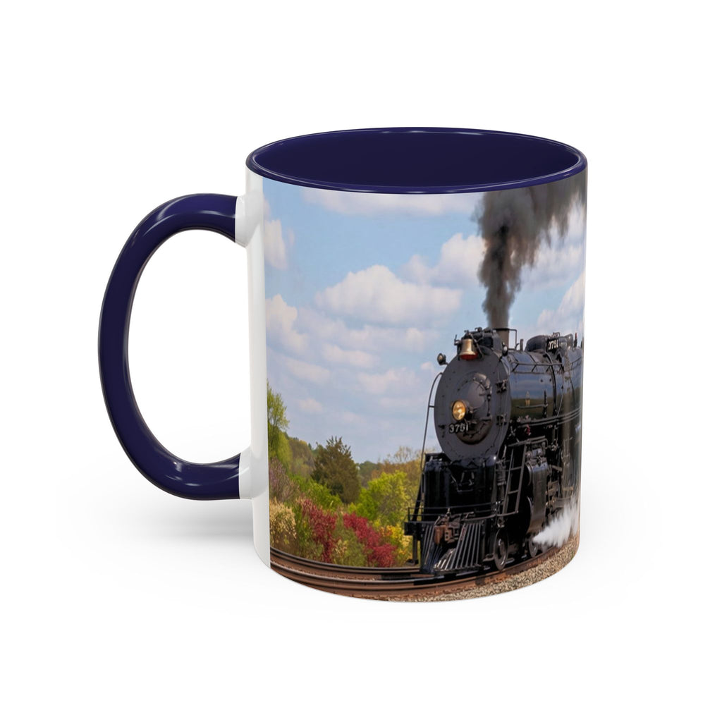 Vintage Steam Locomotive Mug | Accent Coffee Mug 11oz 15oz