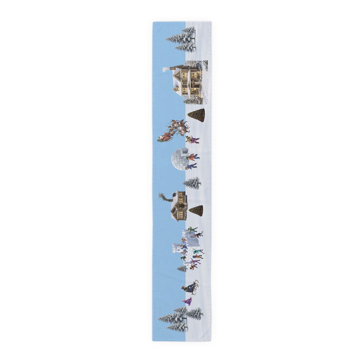 Winter Wonderland Table Runner | Holiday Table Decor