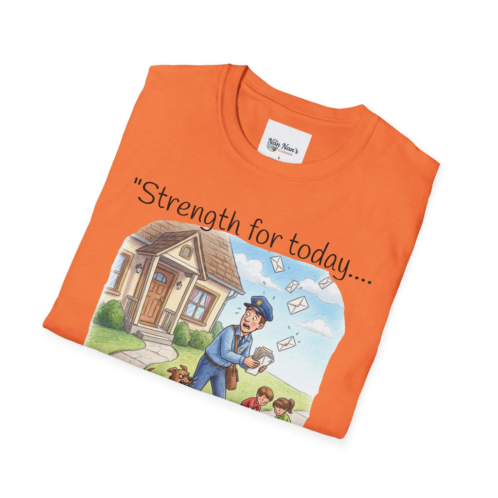 T-Shirt Postal Mail Carrier / Vintage Mailman Illustration Tee